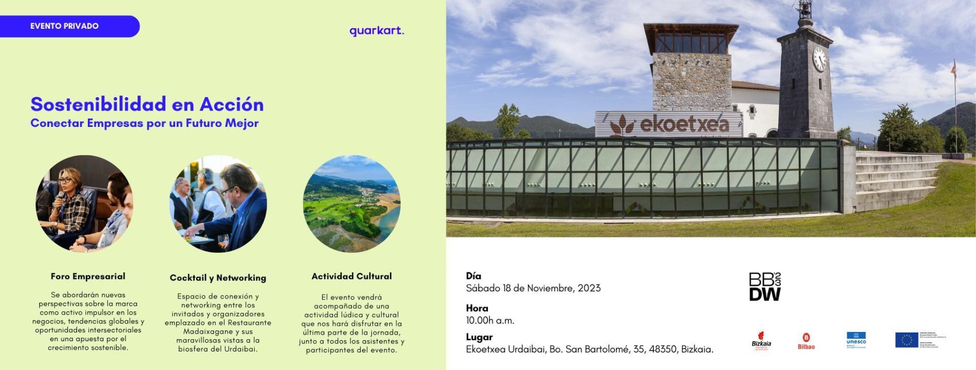 Jornada Ekoetxea Urdaibai - Conectando Empresas por un Futuro Mejor Jornada Ekoetxea Urdaibai - Conectando Empresas por un Futuro Mejor
