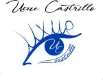 Uxue Castrillo Uxue Castrillo es una artista multidisciplinar que crea intervenciones artísticas en eventos. Su logo es un ojo azul que representa la mirada del mundo desde una perspectiva artística.